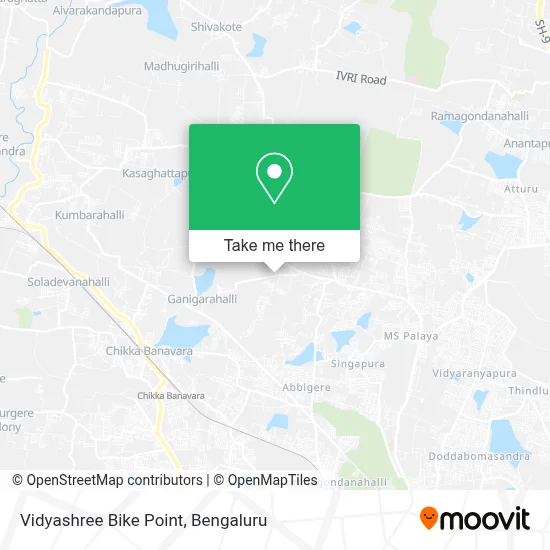Vidyashree Bike Point map