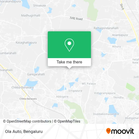 Ola Auto map