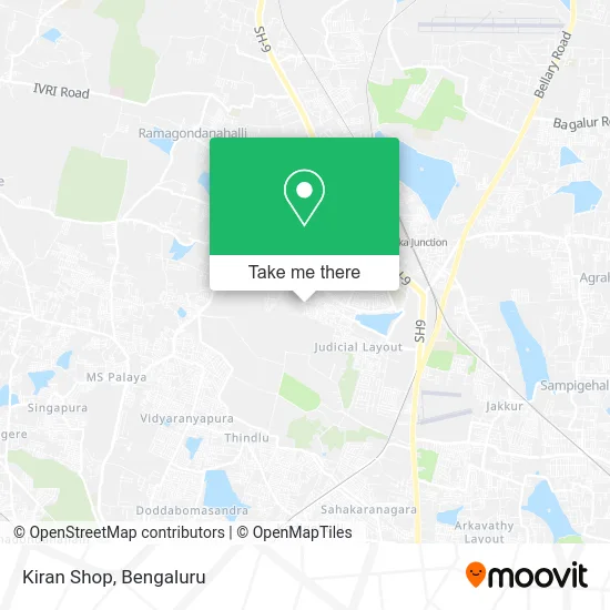 Kiran Shop map