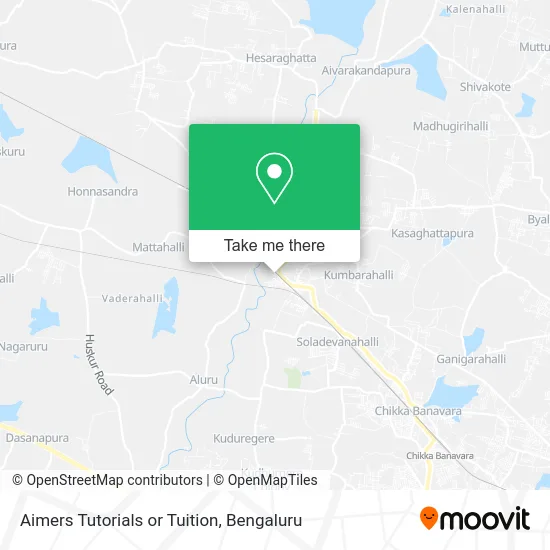 Aimers Tutorials or Tuition map