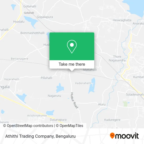 Athithi Trading Company map