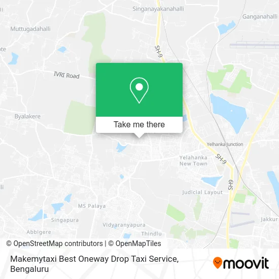 Makemytaxi Best Oneway Drop Taxi Service map