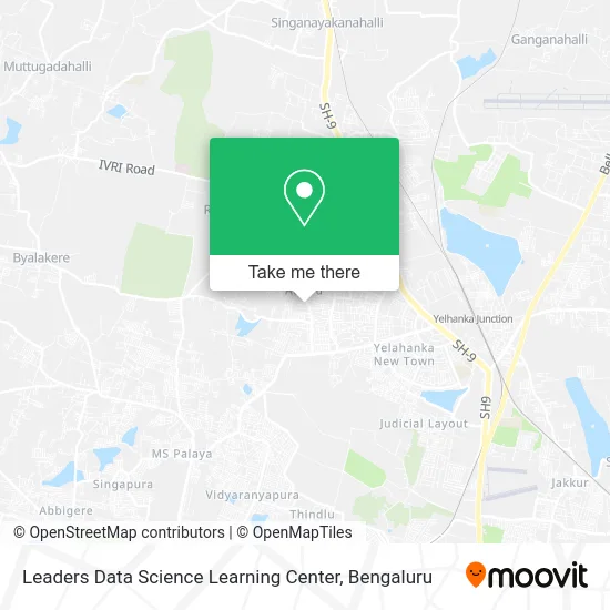 Leaders Data Science Learning Center map