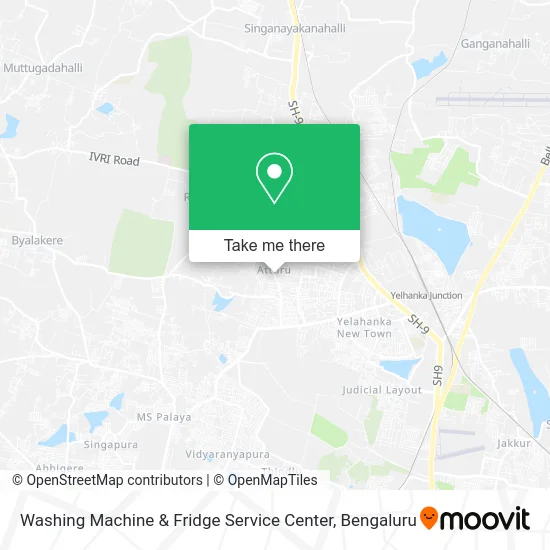 Washing Machine & Fridge Service Center map