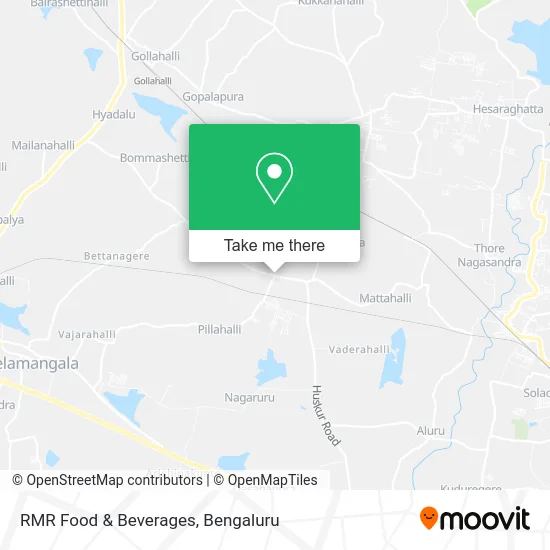 RMR Food & Beverages map