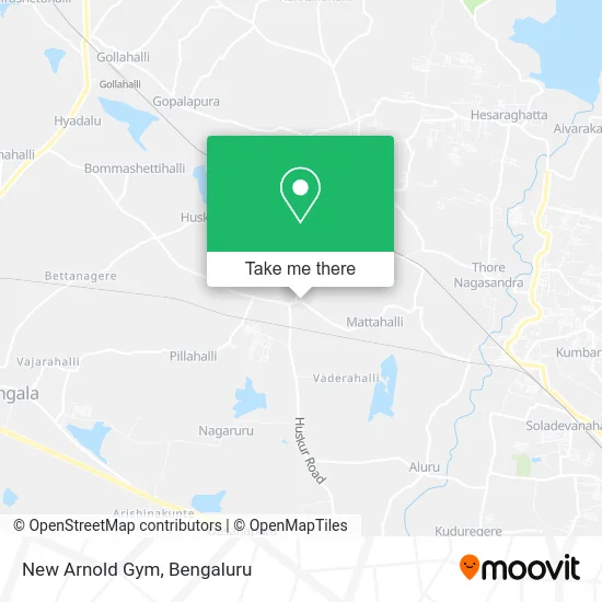 New Arnold Gym map