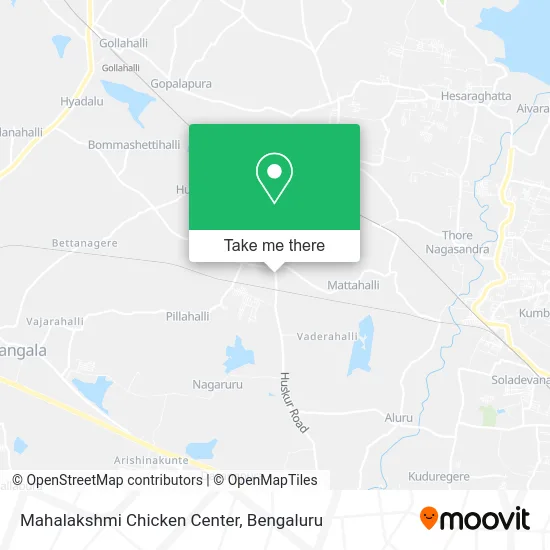 Mahalakshmi Chicken Center map