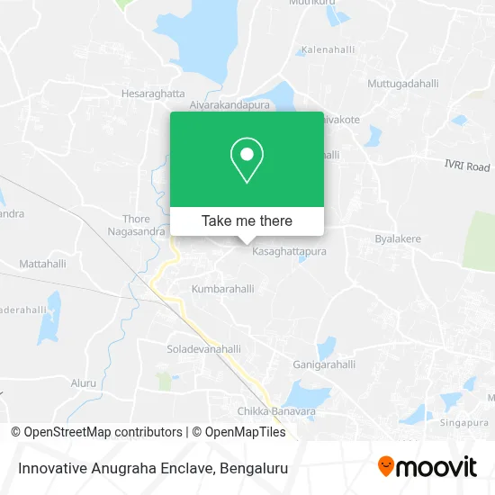 Innovative Anugraha Enclave map