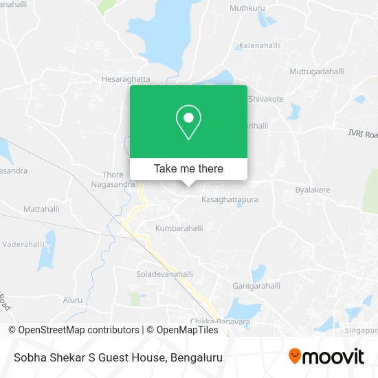 Sobha Shekar S Guest House map