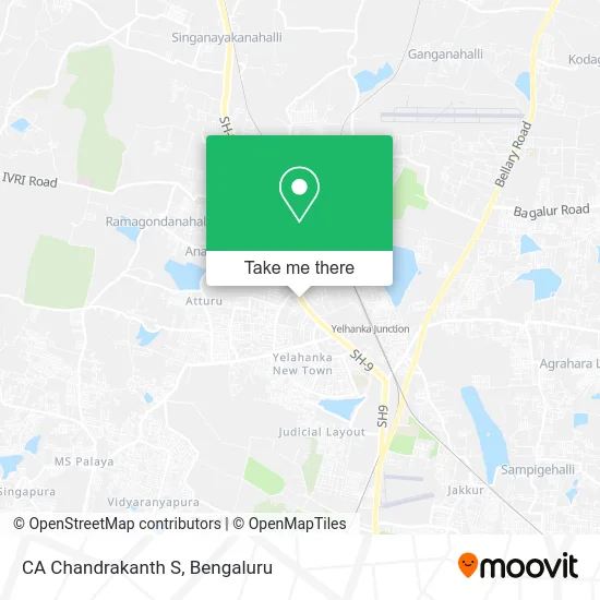 CA Chandrakanth S map