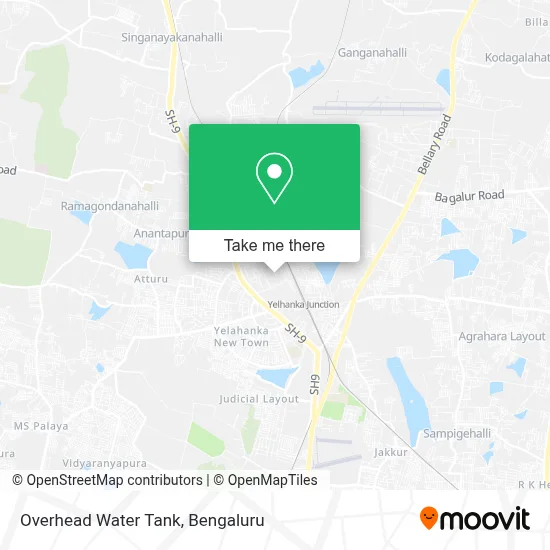 Overhead Water Tank map