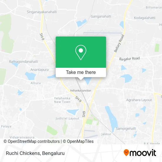 Ruchi Chickens map