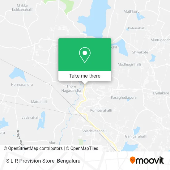 S L R Provision Store map