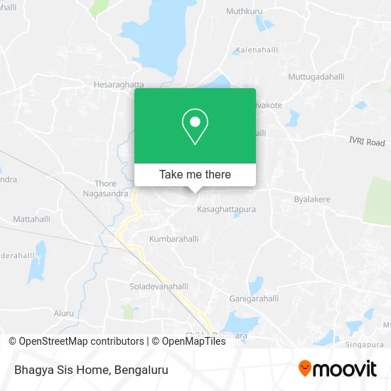 Bhagya Sis Home map