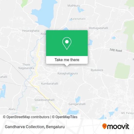 Gandharva Collection map