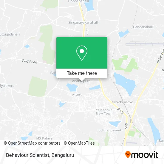 Behaviour Scientist map