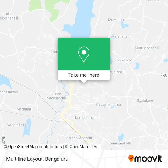 Multiline Layout map