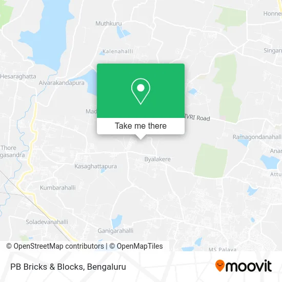 PB Bricks & Blocks map