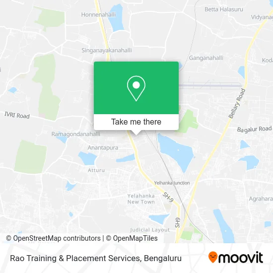 Rao Training & Placement Services map