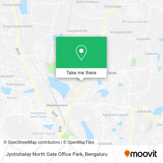 Jyotishalay North Gate Office Park map