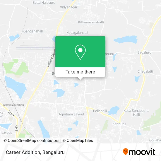 Career Addition map