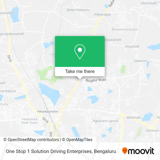 One Stop 1 Solution Driving Enterprises map