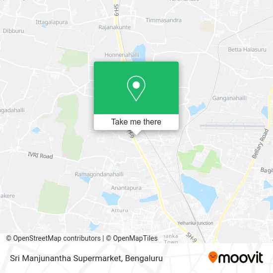 Sri Manjunantha Supermarket map