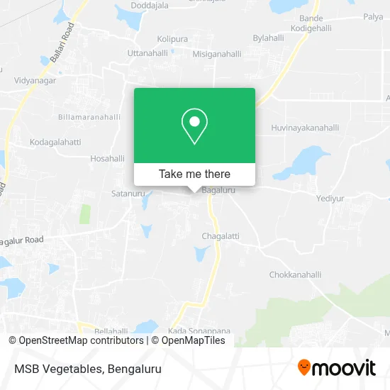MSB Vegetables map