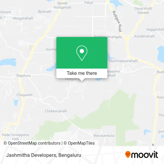 Jashmitha Developers map