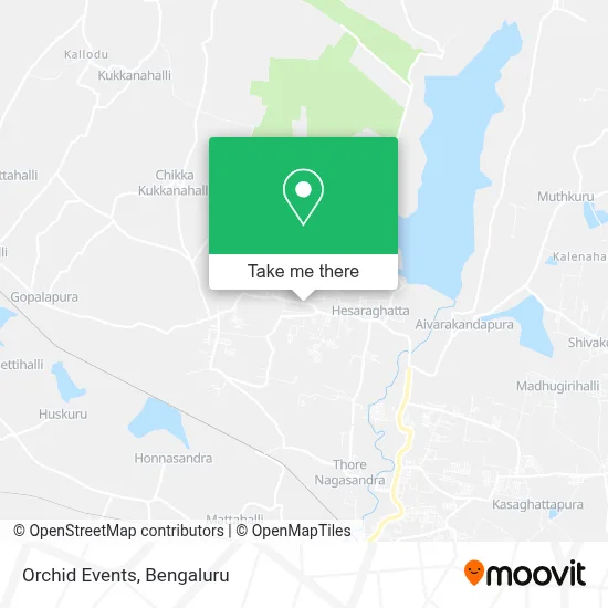 Orchid Events map