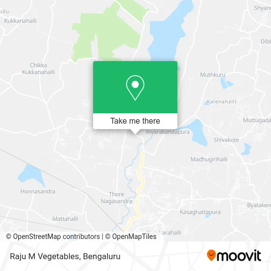 Raju M Vegetables map