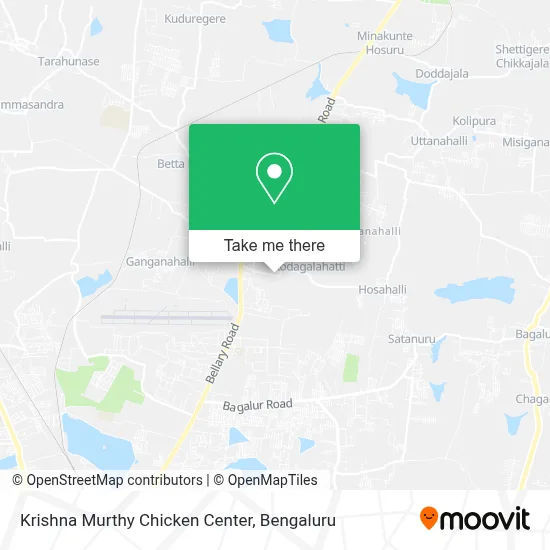 Krishna Murthy Chicken Center map