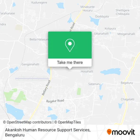 Akanksh Human Resource Support Services map