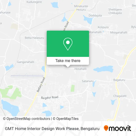 GMT Home Interior Design Work Please map