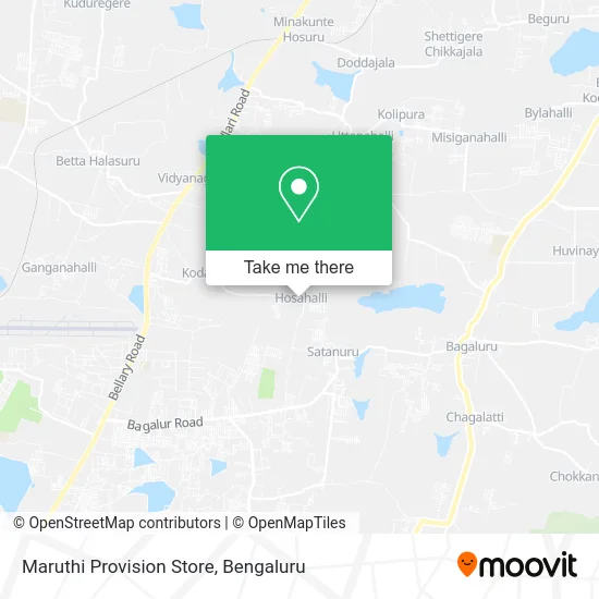 Maruthi Provision Store map