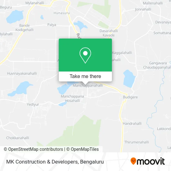 MK Construction & Developers map