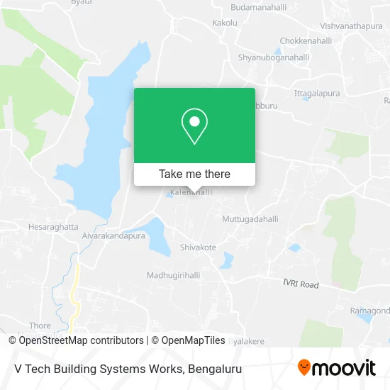 V Tech Building Systems Works map