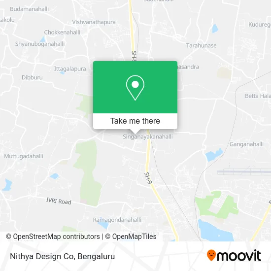 Nithya Design Co map