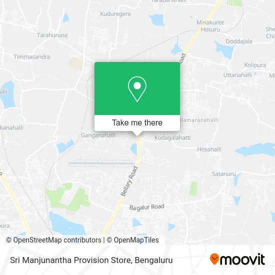 Sri Manjunantha Provision Store map