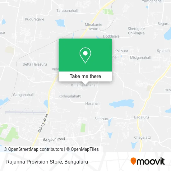 Rajanna Provision Store map