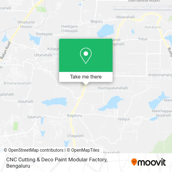 CNC Cutting & Deco Paint Modular Factory map