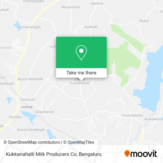 Kukkanahalli Milk Producers Co map