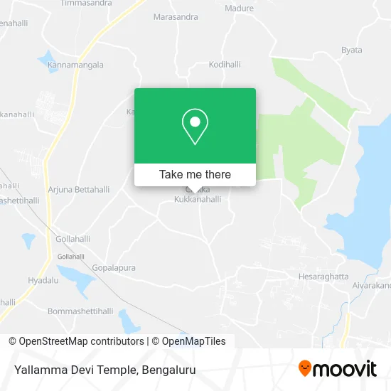 Yallamma Devi Temple map