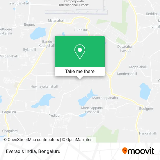 Everaxis India map