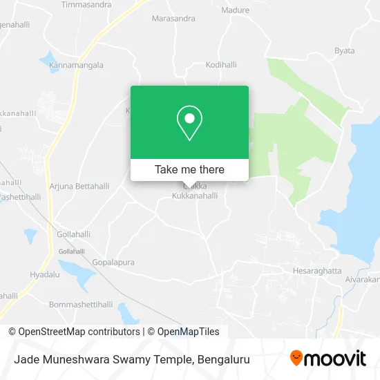 Jade Muneshwara Swamy Temple map