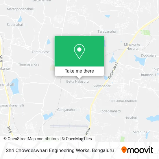 Shri Chowdeswhari Engineering Works map