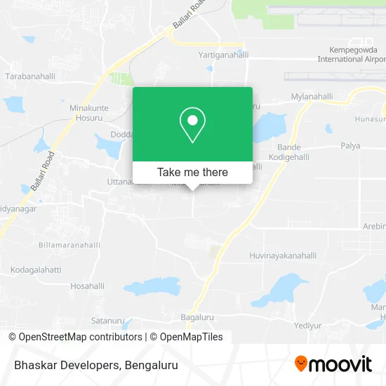Bhaskar Developers map