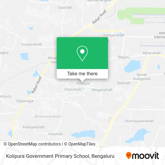 Kolipura Government Primary School map