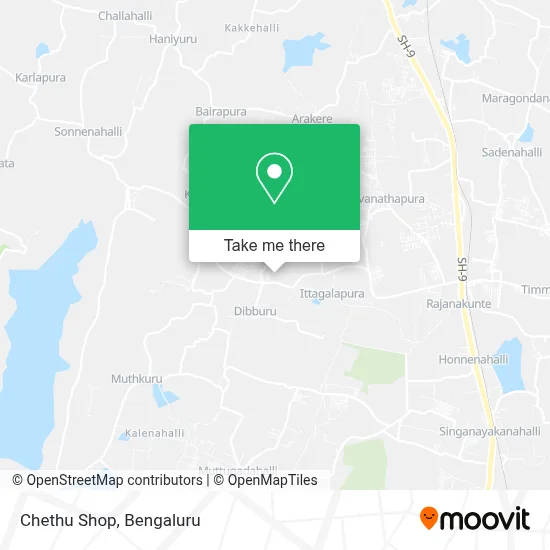 Chethu Shop map