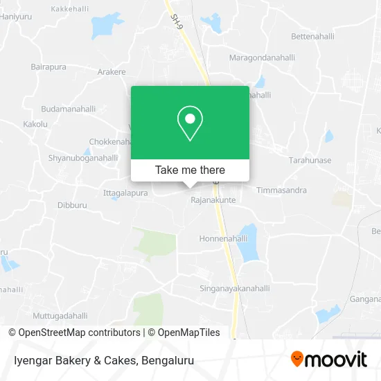Iyengar Bakery & Cakes map